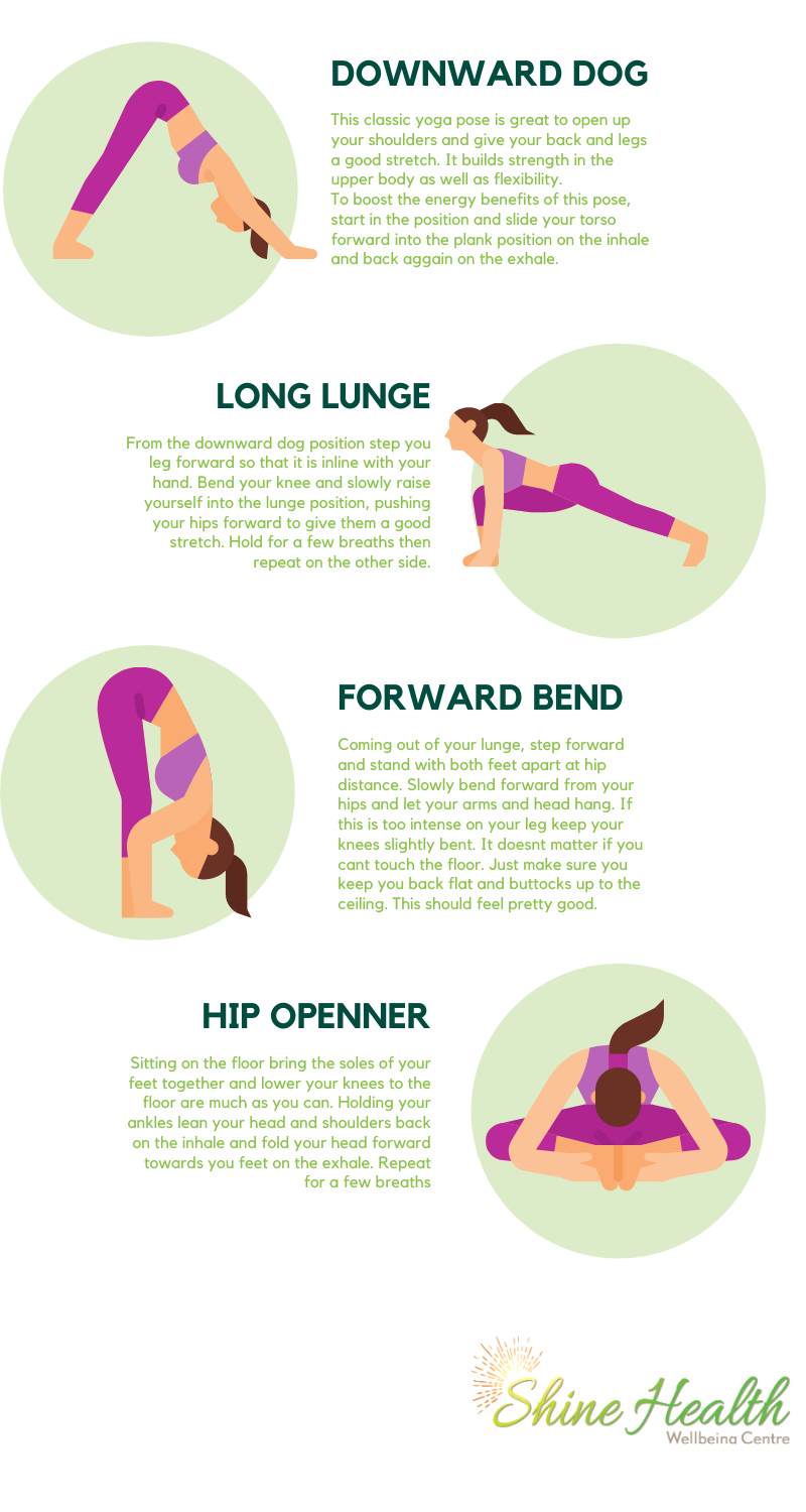 simple exercises for energy